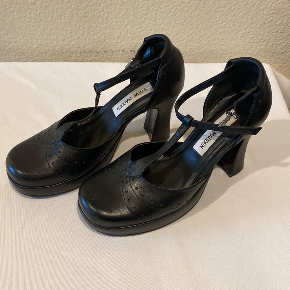 Steve Madden Black Women's Heels
